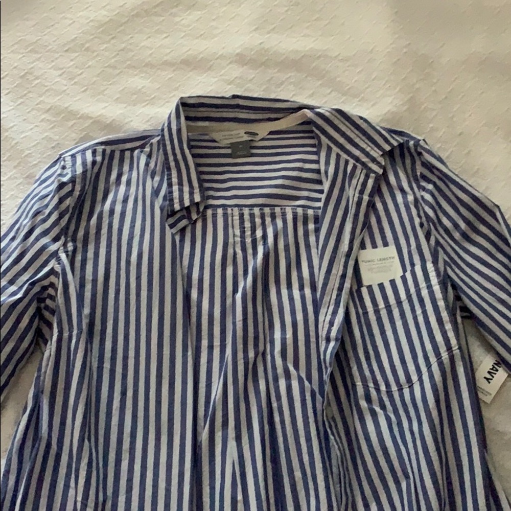 Tunic length shirt